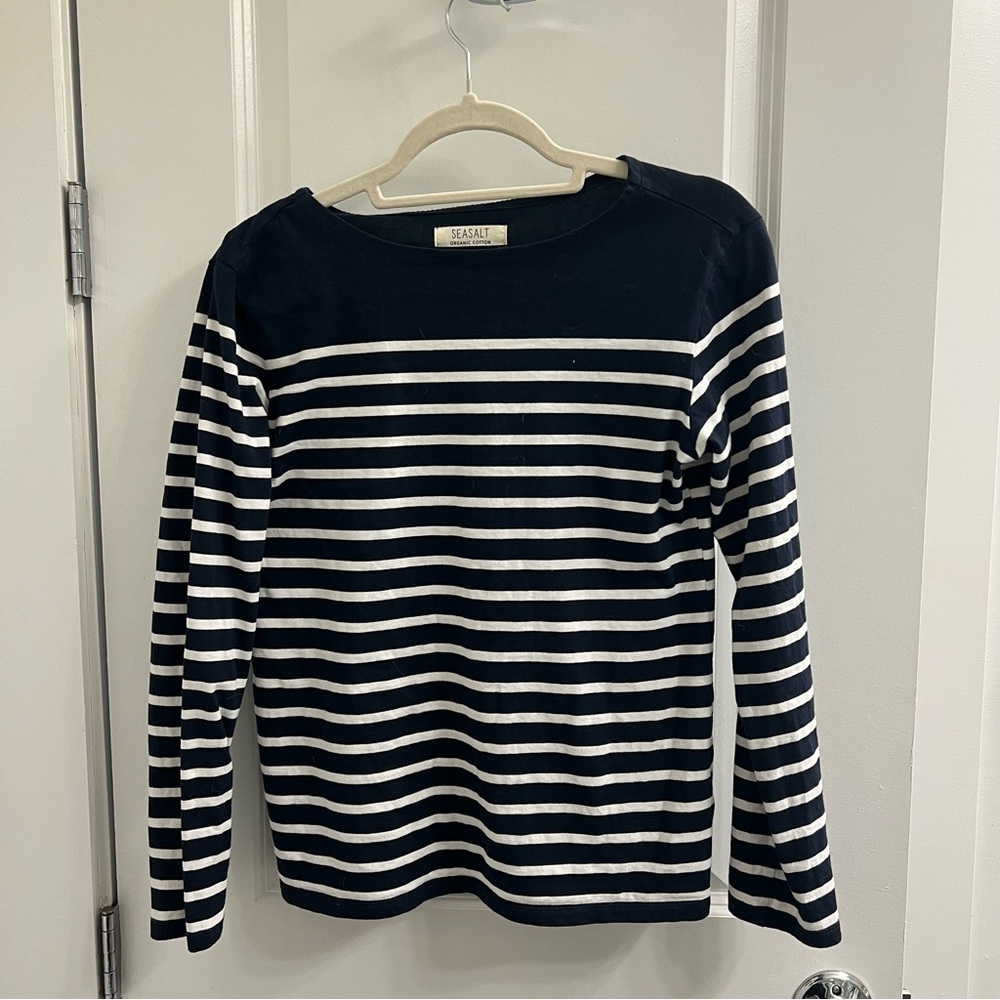 SEASALT striped mariner shirt